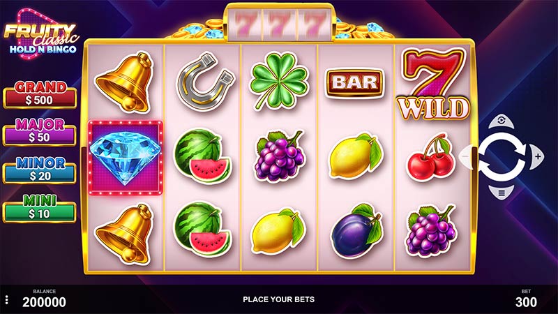 Fruity Classic Hold N Bingo
