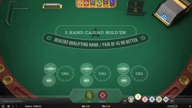 3-Hand Casino Holdem