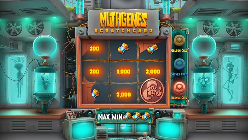Mutagenes Scratchcard