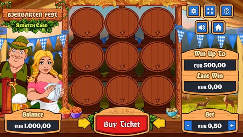 Biergarten Fest Scratch Card