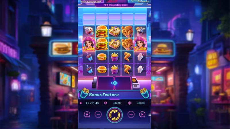 Diner Frenzy Spins