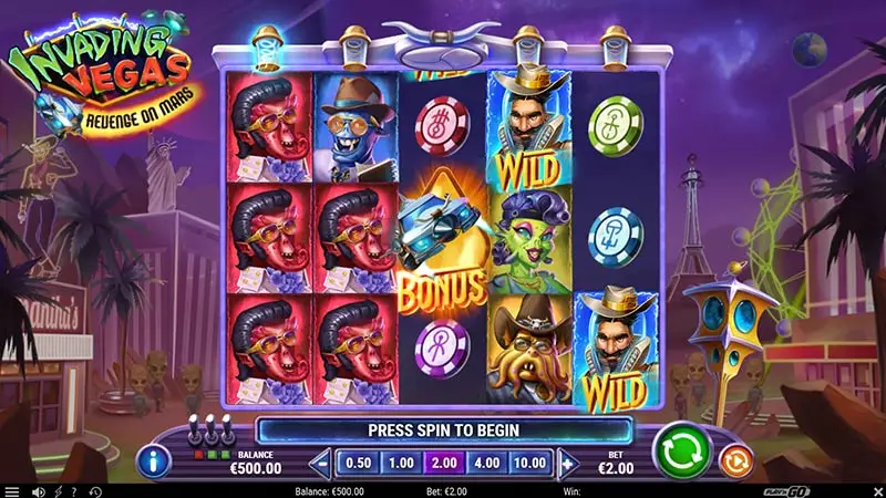 Invading Vegas Revenge on Mars