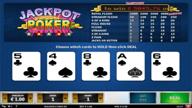 Jackpot Poker