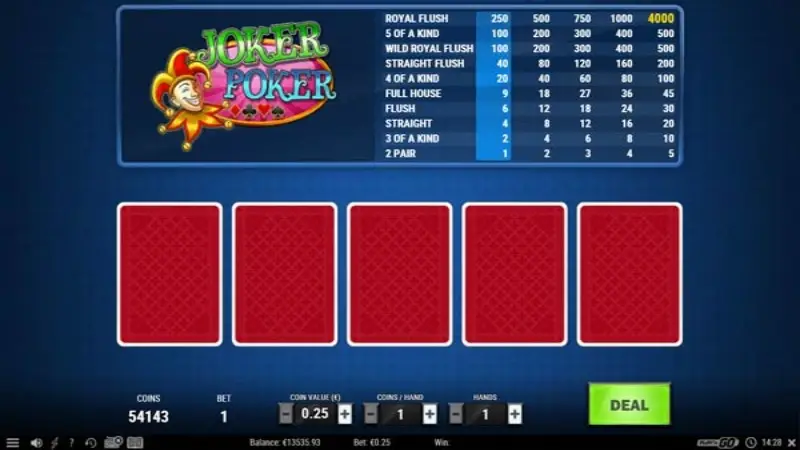 Joker Poker MH