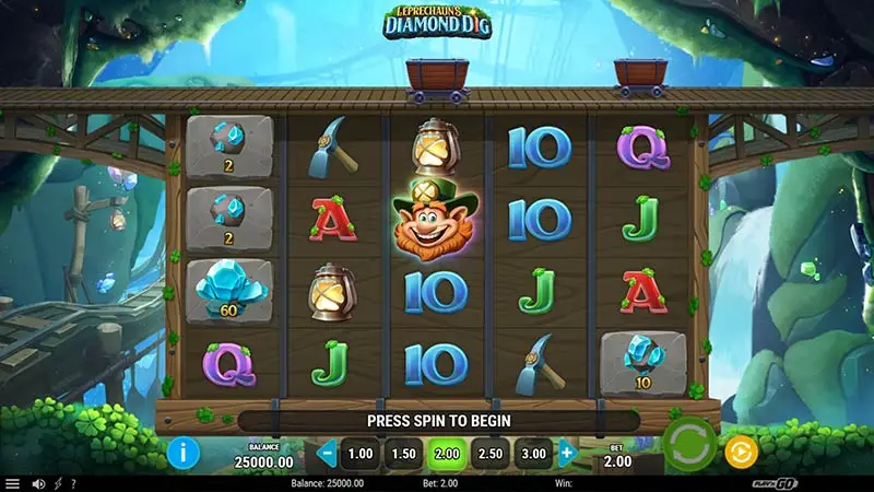 Leprechauns Diamond Dig