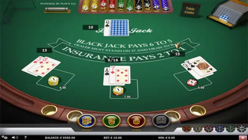 Single Deck BlackJack MH