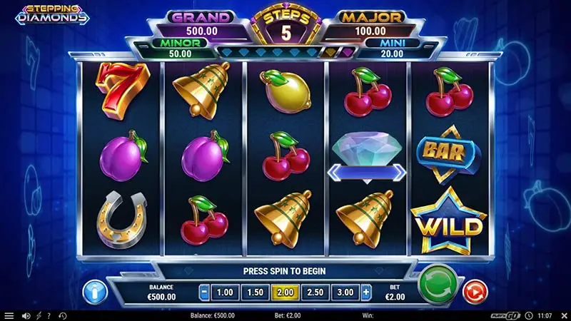 Stepping Diamonds