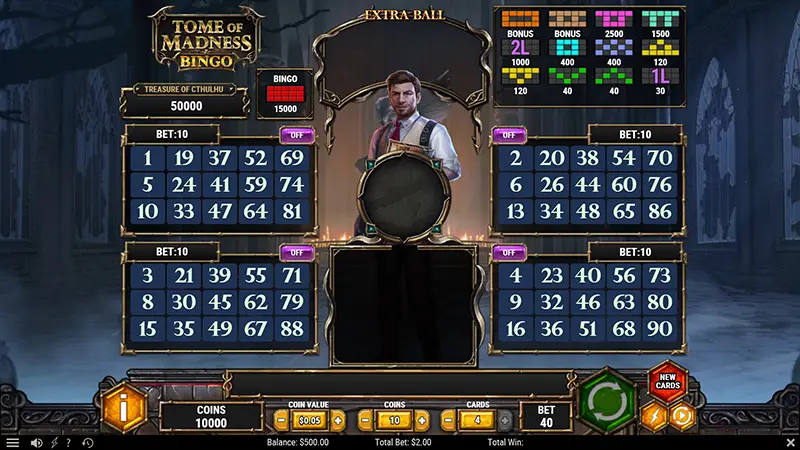 Tome of Madness Bingo