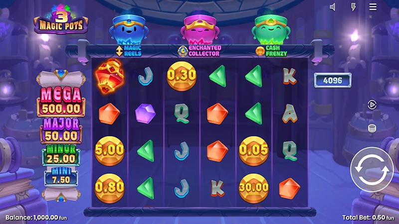 3 Magic Pots