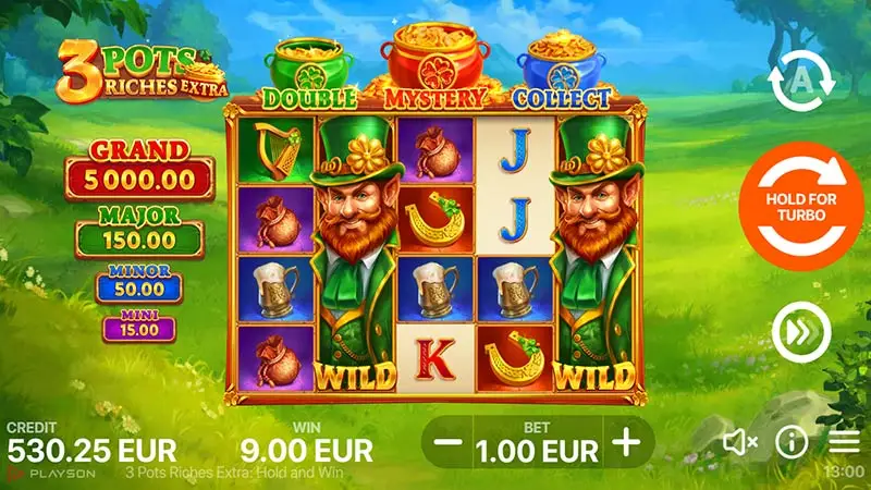 3 Pots Riches Extra Hold and Win