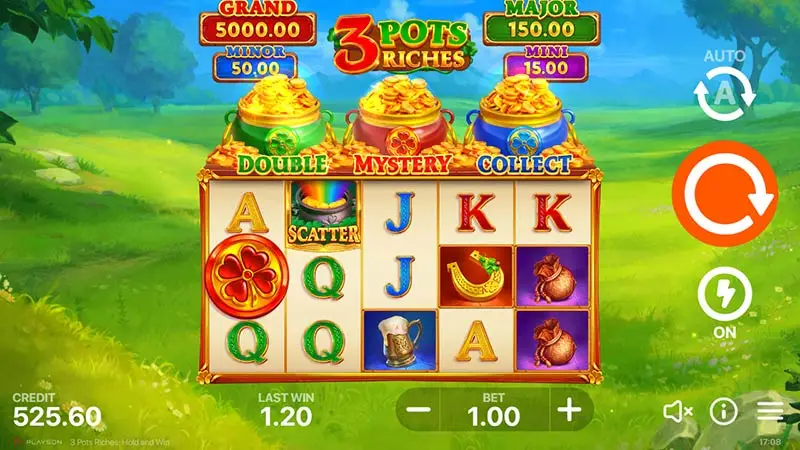 3 Pots Riches Hold and Win
