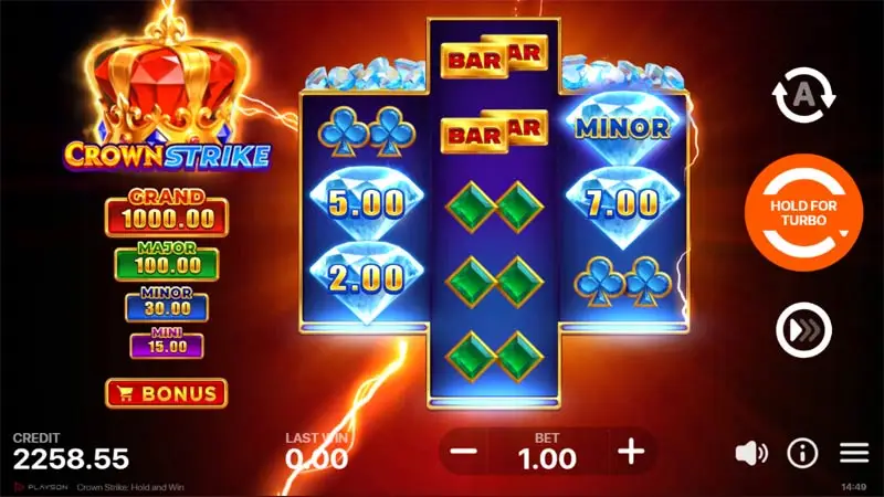 Crown Strike Hold and Win