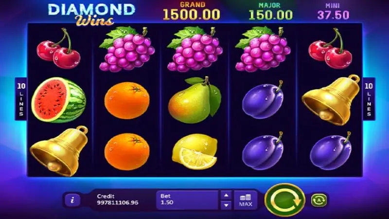 Diamond Wins Hold And Win