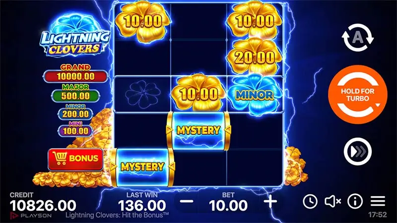 Lightning Clovers Hit the Bonus