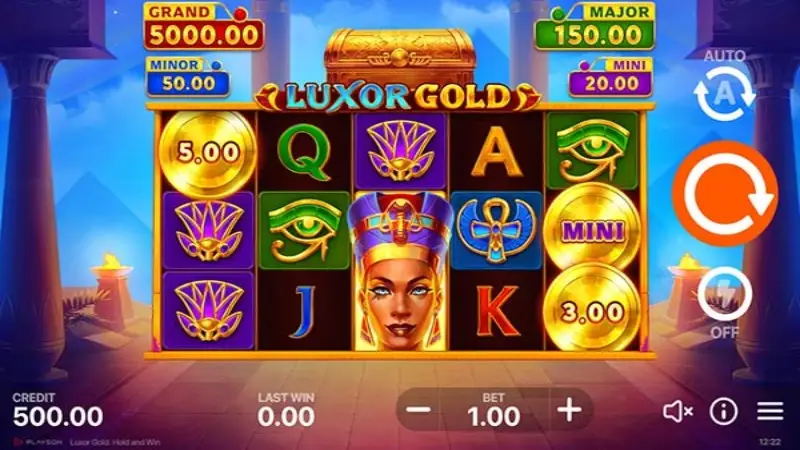 Luxor Gold Hold and Win