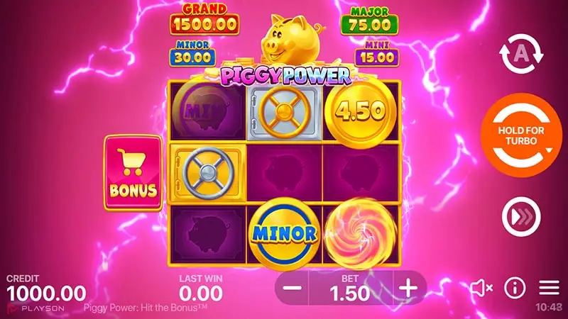 Piggy Power Hit the Bonus