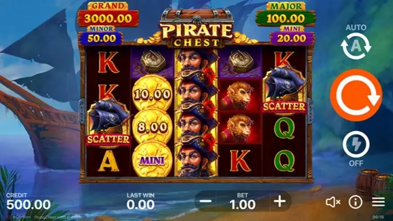 Pirate Chest Hold and Win