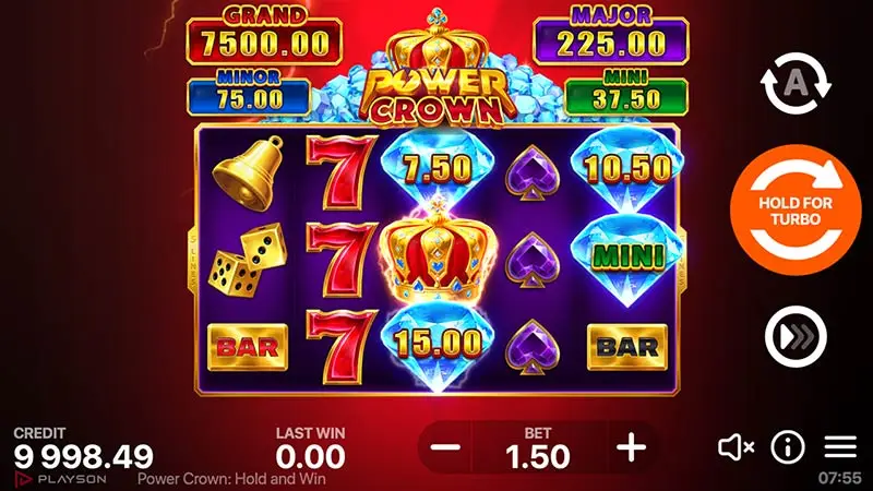 Power Crown Hold and Win
