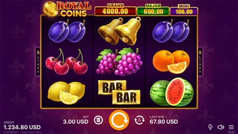 Royal Coins Hold and Win