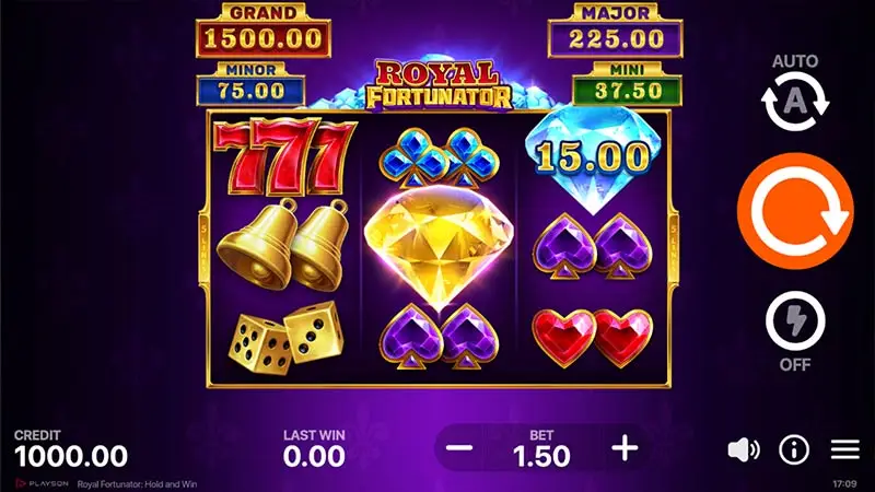 Royal Fortunator Hold and Win