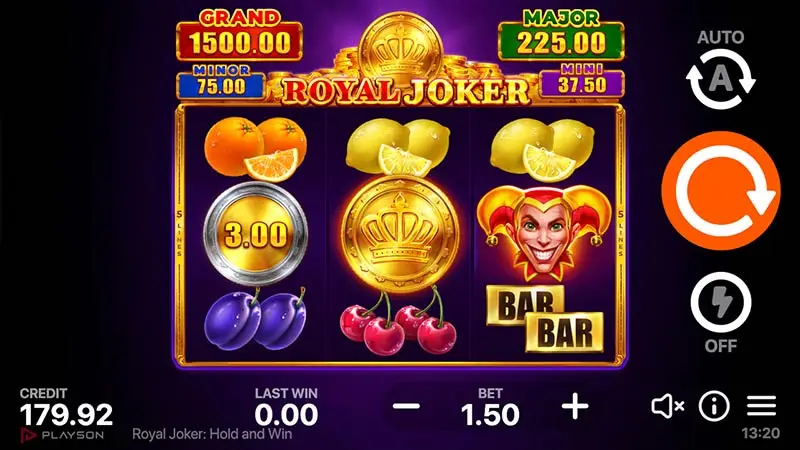 Royal Joker Hold and Win