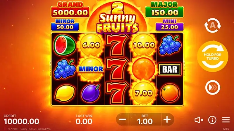 Sunny Fruits 2 Hold and Win