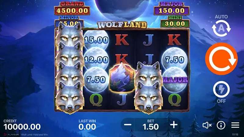 Wolf Land Hold and Win