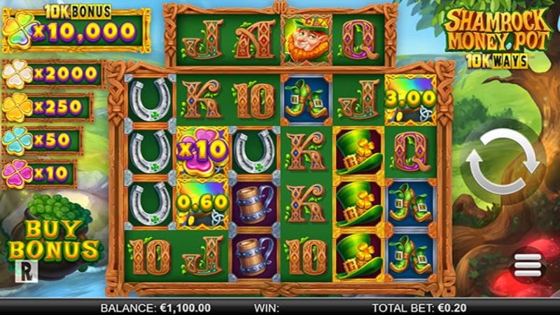 Shamrock Money Pot 10K Ways