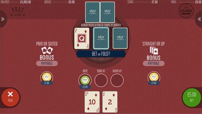 3 Card Holdem