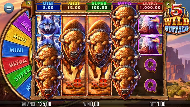 5 Wild Buffalo
