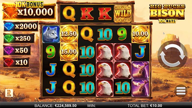 Big Bucks Bison 10K Ways