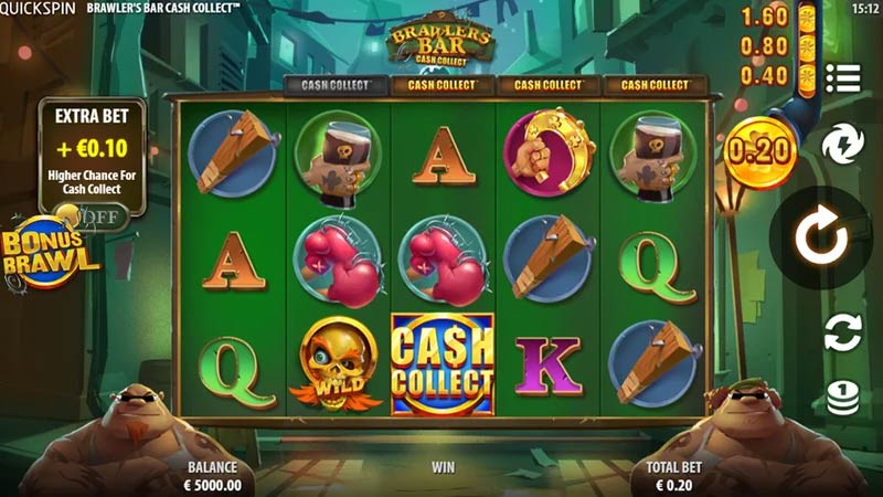 Brawlers Bar Cash Collect