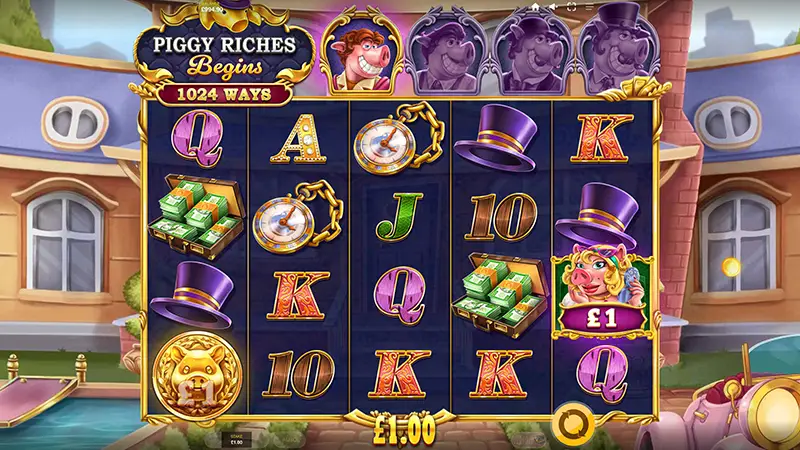 Piggy Riches Begins