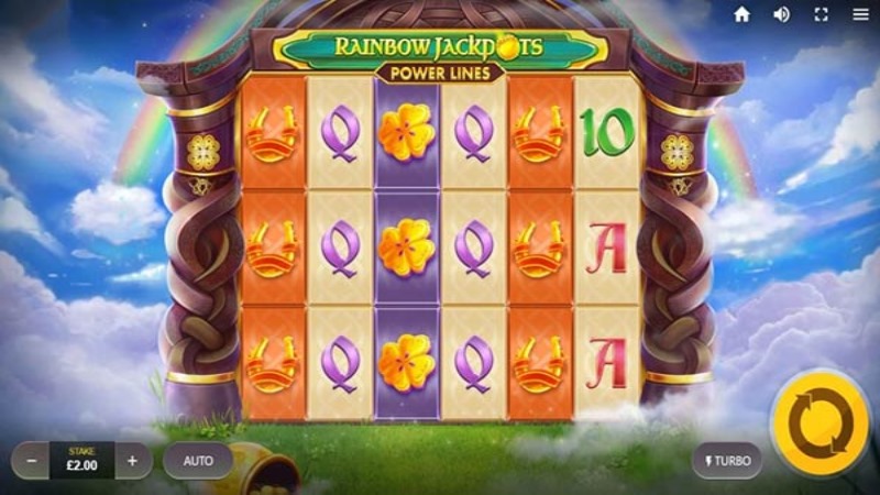 Rainbow Jackpots Power Lines