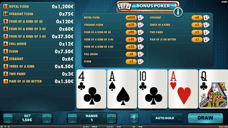 Bonus Poker