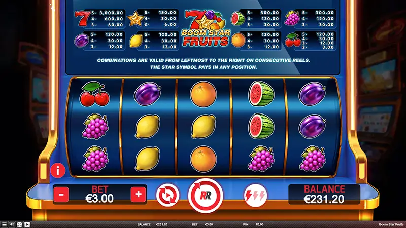 Boom Star Fruits