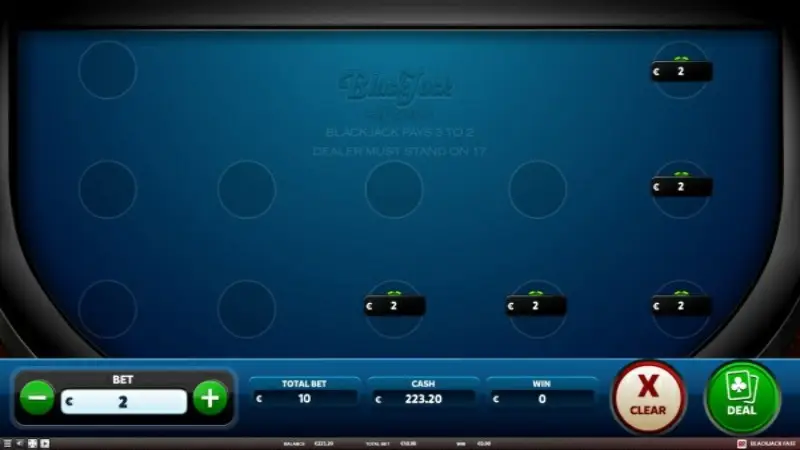 Fast blackjack