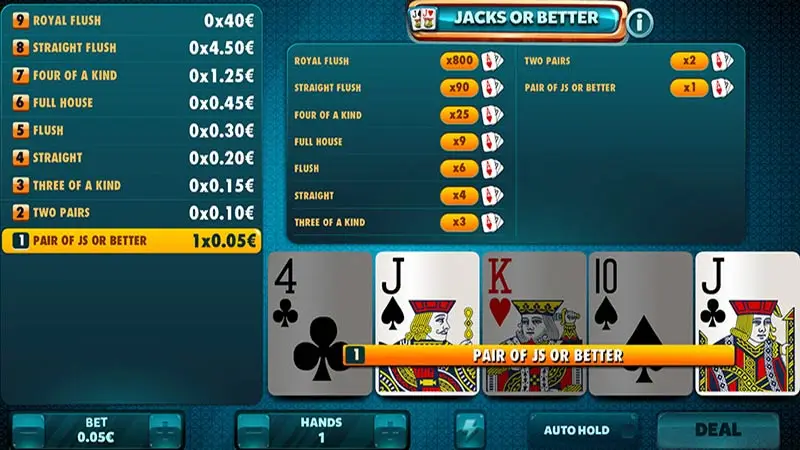 Jacks or Better