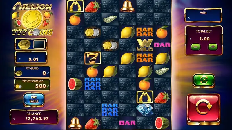 Million 777 Coins