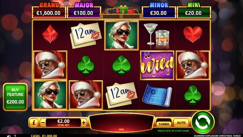 Diamond Explosion Christmas Tango