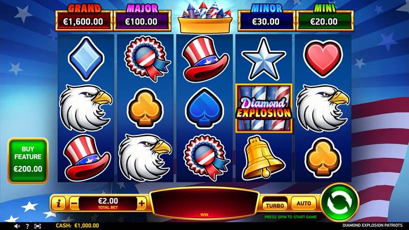 Diamond Explosion Patriots