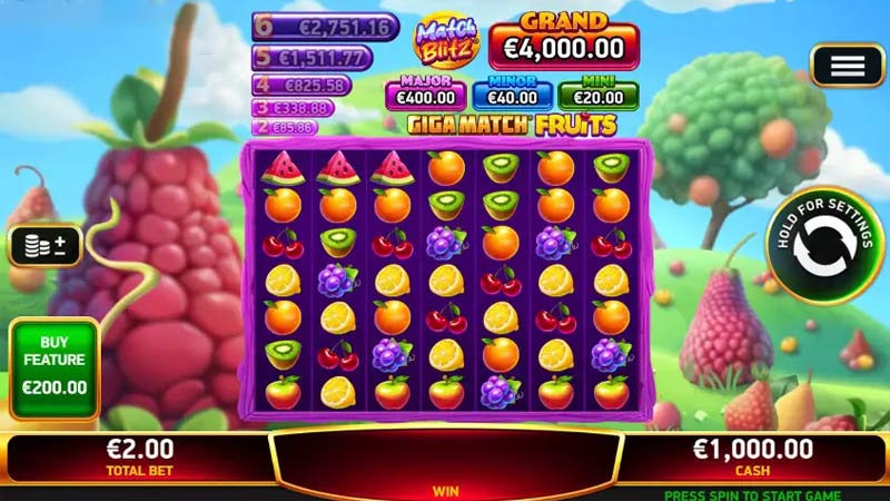 Giga Match Fruits