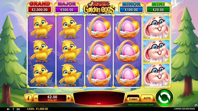 J Mania Golden Eggs