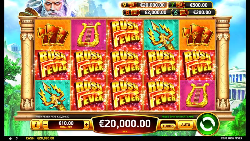 Zeus Rush Fever Deluxe SE