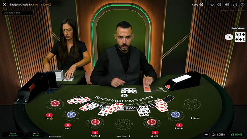 Blackjack Classic 5