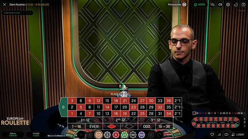Glam Roulette