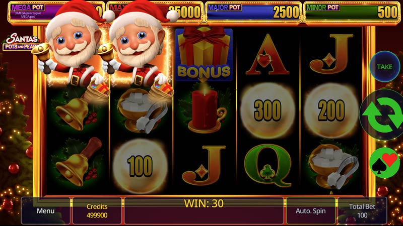 Santas Pots and Pearls