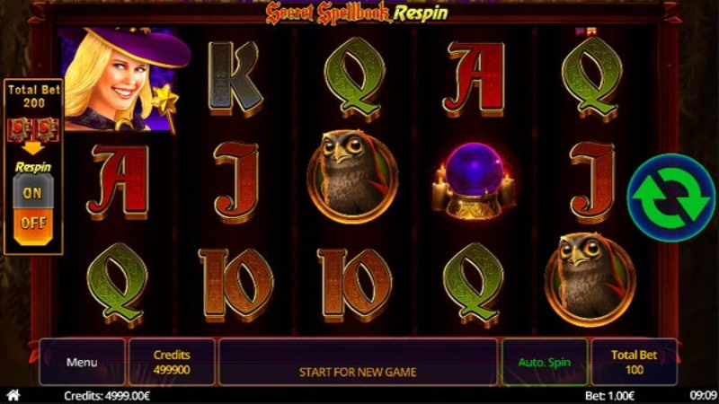 Secret Spellbook Re Spin