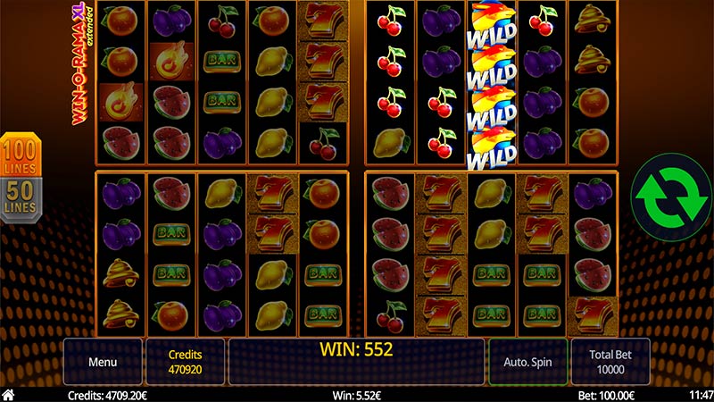 Win O Rama XL Extended