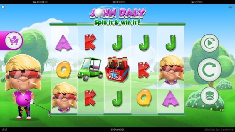 John Daly Spin it and win it